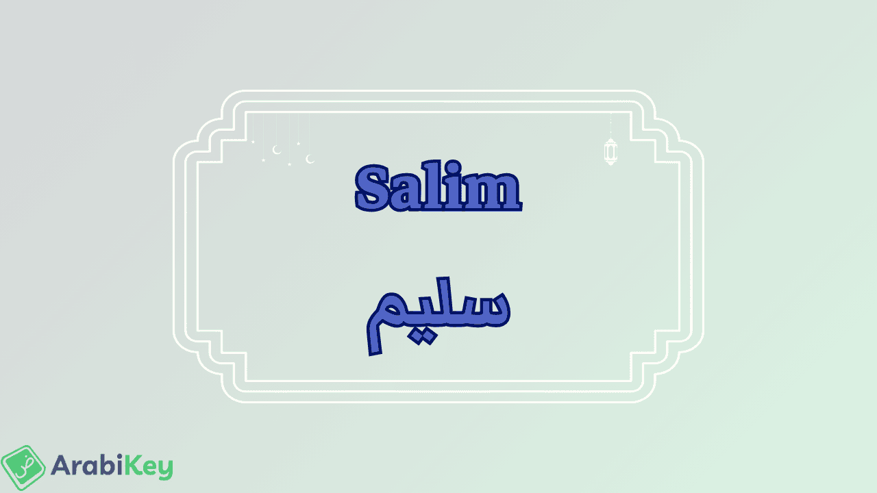 meaning of Salim