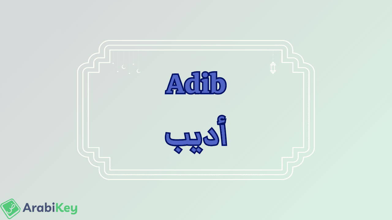 meaning of Adib